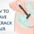 How to Shave your Buttcrack Hair