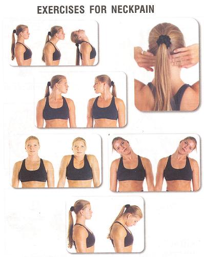 neck pain relief home remedies
