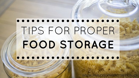 Proper Food Storage