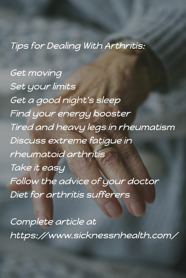 Tips for Dealing With Arthritis