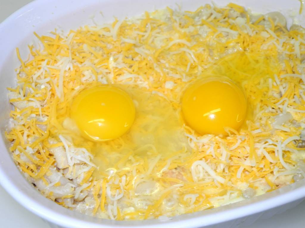 eggs and cheese