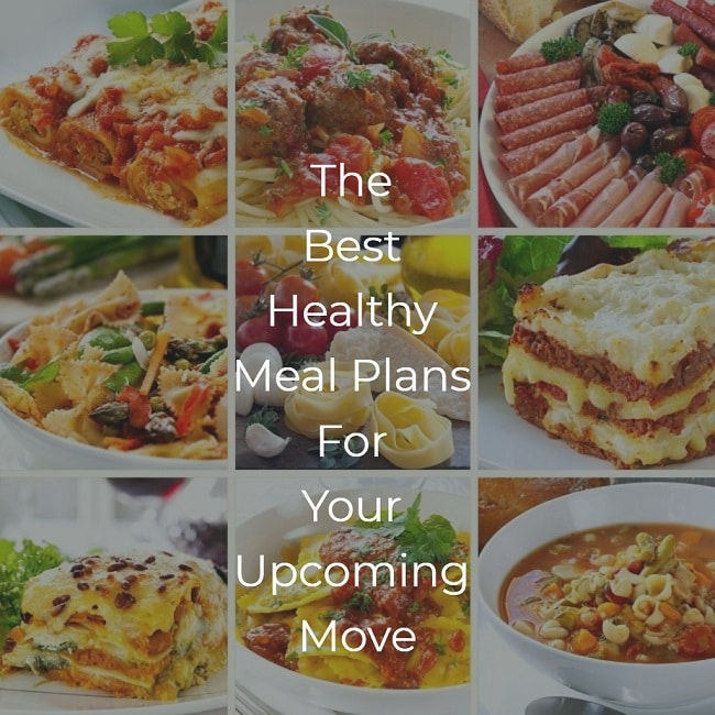 healthy meal plan options when moving home